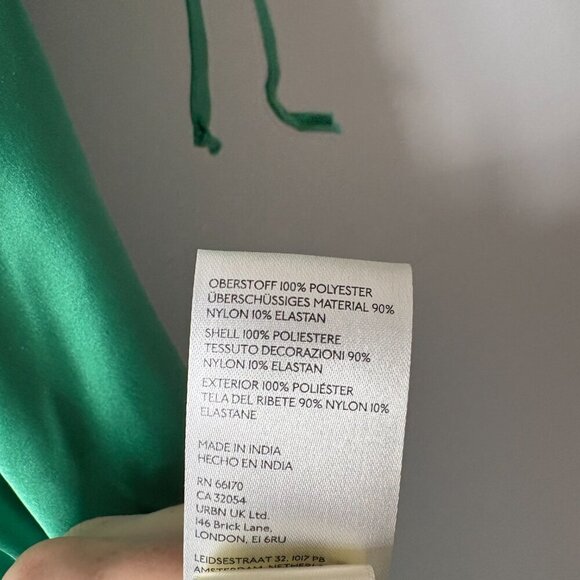 Free people Cooper Midi Dress In Verdis Green NWT Size 2 - Picture 10 of 10